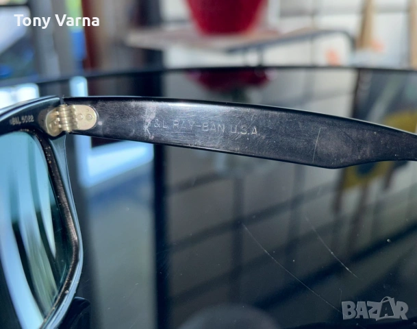Слънчеви Очила Ray Ban Wayfarer Made in USA, снимка 3 - Слънчеви и диоптрични очила - 55111863