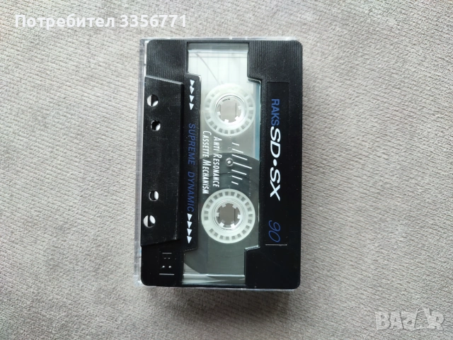 Продавам нови касети RAKS SD-SX C90, снимка 3 - Аудио касети - 54252905