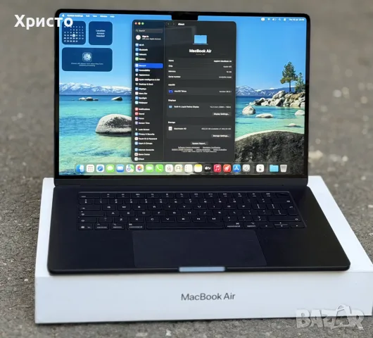ГАРАНЦИОНЕН!!! Apple MACBOOK AIR 15” M5, 16GB RAM, 512GB SSD, Midnight + Apple Magic mouse + Чанта, снимка 6 - Лаптопи за работа - 55426928