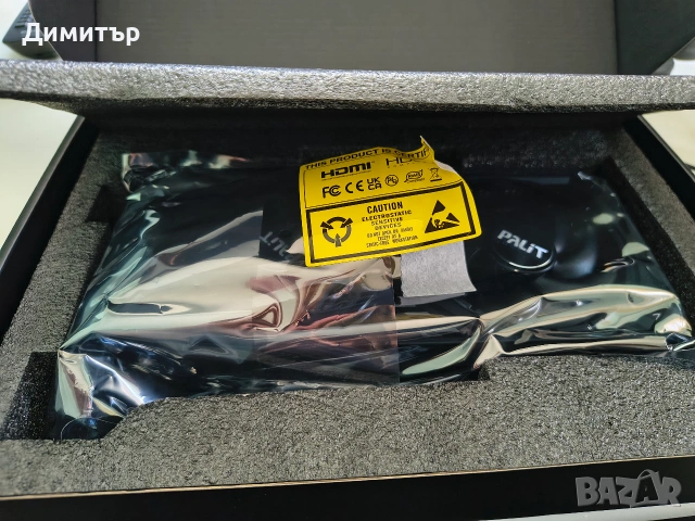 Видео карта Palit GeForce RTX 4060 Ti 8GB, снимка 4 - Видеокарти - 55153855
