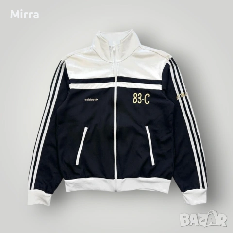 Vintage Adidas Originals Горница с Цип