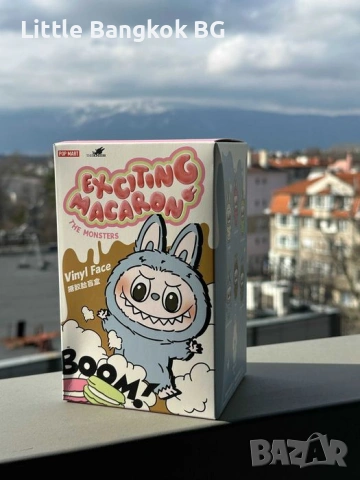 Оригинална Labubu Exciting Macaron Pop Mart – неотворена кутия, снимка 10 - Плюшени играчки - 55172011