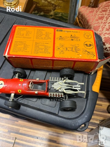 стара колекционерска количка shuco ferrari formel 2, снимка 3 - Колекции - 54107696