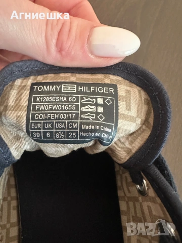 Кецове Tommy Hilfiger 39 , снимка 3 - Кецове - 54987454