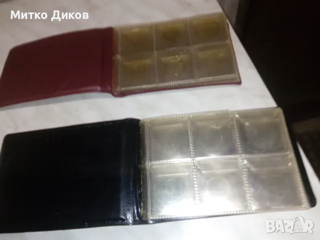 Класьор за монети като нов 2броя, снимка 3 - Нумизматика и бонистика - 55414201