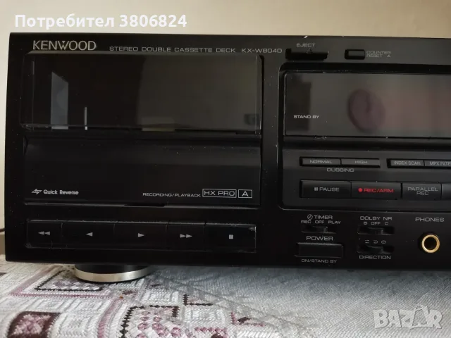 Продавам Kenwood KX-W8040, снимка 3 - Декове - 55682223