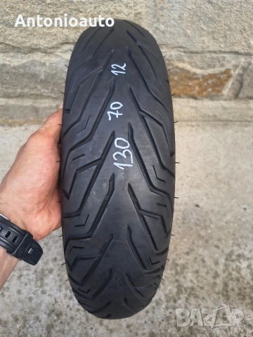 130 70 12 michelin city grip гуми скутер гума задна