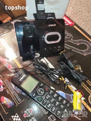 Безжичен домашен телефон VTech CS2050 с телефонен секретар и блокиране на повиквания , снимка 13 - Стационарни телефони и факсове - 55675037