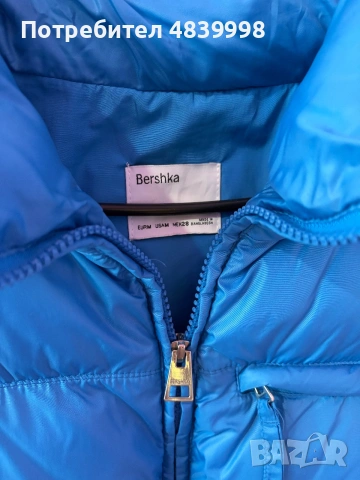 Тъмносин елек bershka, снимка 2 - Елеци - 55251119