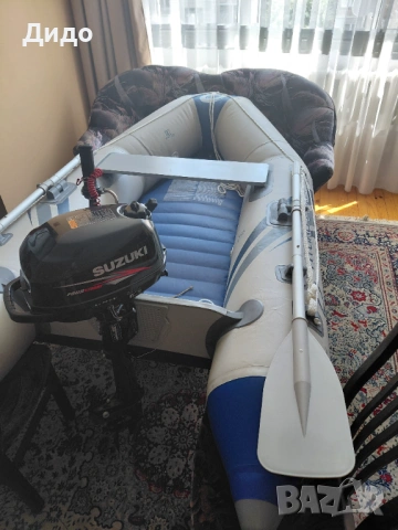 Надуваема лодка Hydro-Force + SUZUKI 2.5 к.с., снимка 5 - Екипировка - 54905023