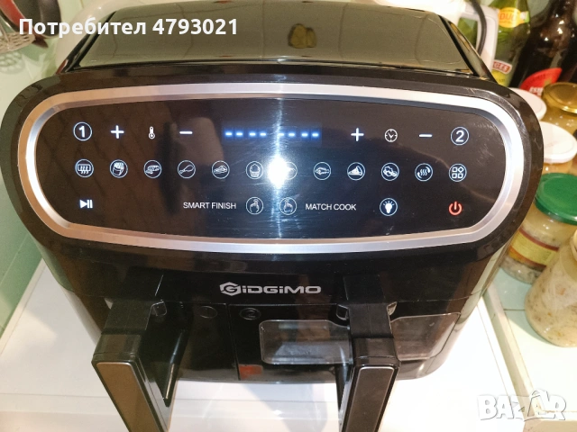 Air fryer GiDGiMO, снимка 2 - Фритюрници - 54553112