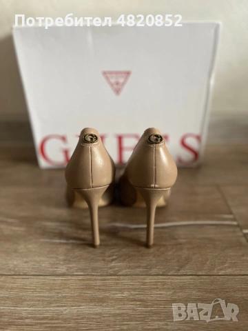 Нови дамски обувки Guess - Размер 38, снимка 4 - Дамски обувки на ток - 54465825