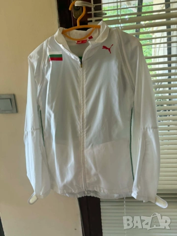 Спортен екип PUMA BULGARIA размер L летен , снимка 2 - Спортни дрехи, екипи - 54316352