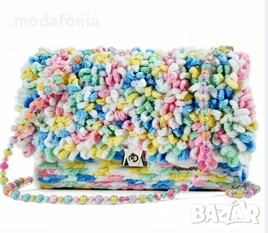 Ръчно изработена чанта CANDY и скрънчи