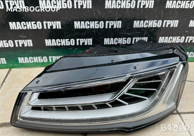 Фар ляв фарове Matrix за Ауди А8 фейс Audi A8 4H facelift , снимка 3 - Части - 54637413