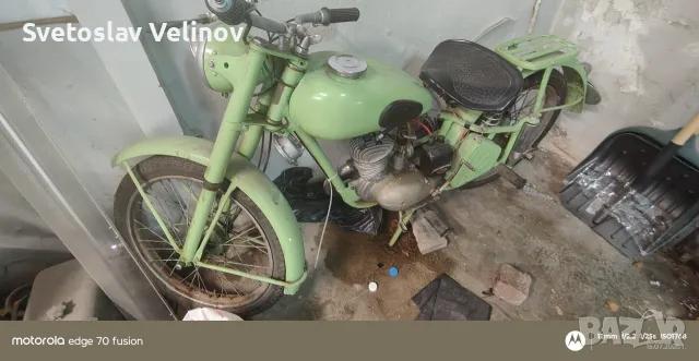 Мотоциклет киевка 126 кубика 4 скорости, производство 1955г