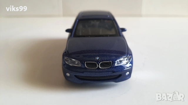 Bburago BMW 1 Series 120d - Мащаб 1:43, снимка 7 - Колекции - 54319441
