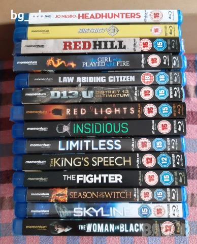 Momentum Pictures Blu Ray филми
