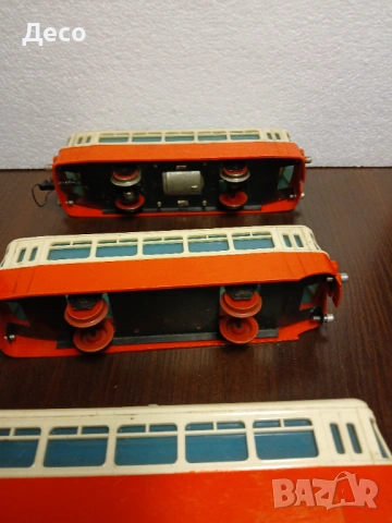 Стара ГДР играчка мотриса., снимка 6 - Колекции - 54192684