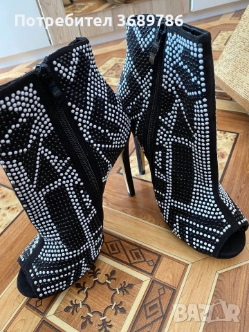 Нови дамски луксозни боти, снимка 3 - Дамски елегантни обувки - 54236602