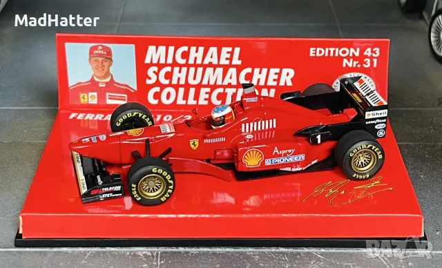 F1 Ferrari F310/2 1996 Schumacher / Ф1 Ферари Ф310/2 Шумахер - 1/43 - Minichamps