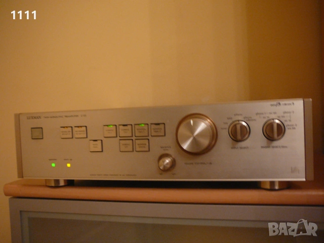 LUXMAN C-05, снимка 3 - Ресийвъри, усилватели, смесителни пултове - 51150492