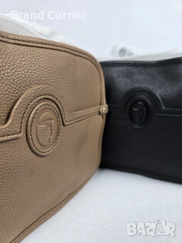 Нова дамска чанта Trussardi Ardisia Camera Bag - черна, снимка 9 - Чанти - 54409109