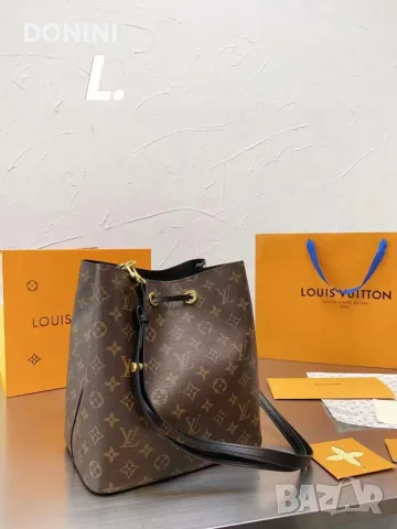 Дамска чанта Louis Vuitton NeoNoe, кожа, снимка 6 - Чанти - 55465684