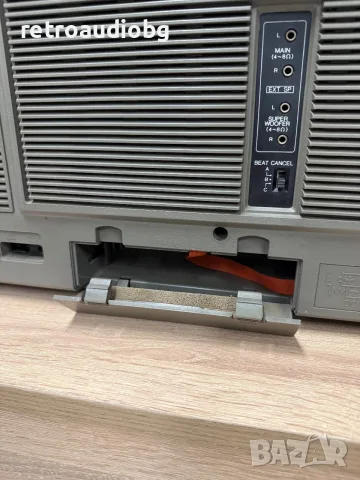 🔈Колекционерски ретро радиокасетофон SHARP GF-767 Z Boombox - профилактиран🔉, снимка 16 - Радиокасетофони, транзистори - 55541044