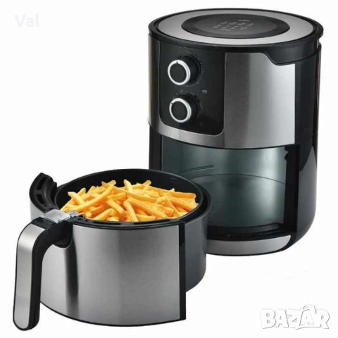 ФРИТЮРНИК С ГОРЕЩ ВЪЗДУХ /Air Fryer, снимка 3 - Фритюрници - 54671436