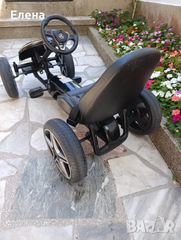 Картинг Mercedes-Benz Go Kart, снимка 4 - Детски велосипеди, триколки и коли - 55564139