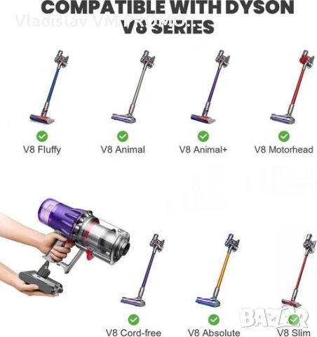 Батерия за Dyson V8, снимка 2 - Прахосмукачки - 54075787