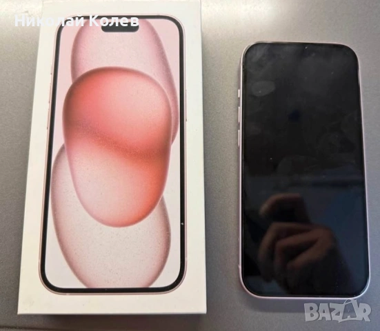 IPhone 15/5G/8/128GB/84%Капацитет Като Нов 