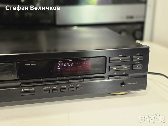    🔥 БЕЗУПРЕЧЕН ЗВУК! CD Плеър Denon DCD-595 Burr-Brown DAC 🇯🇵💿, снимка 4 - Ресийвъри, усилватели, смесителни пултове - 55021162