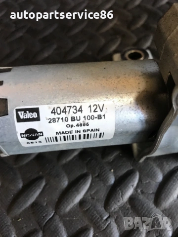 Мотор за задна чистачка за Nissan Almera Tino (2003-2008) 28710-BU100 404734, снимка 2 - Части - 54341332