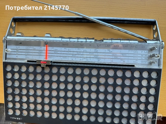 Радио Siemens Planar 421, снимка 3 - Радиокасетофони, транзистори - 55043070