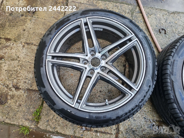 Borbet19-5x114 ЕТ 40, снимка 3 - Гуми и джанти - 54678817