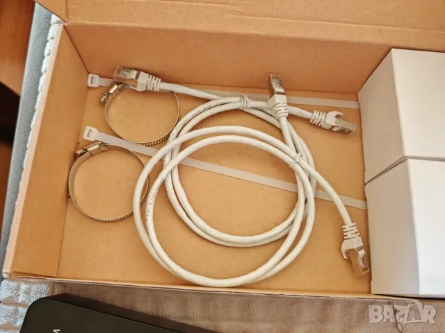 AdaLov CPE882 WiFi 6 безжичен мост 2.4/5.8 GHz – комплект 2 броя, Starlink, снимка 8 - Мрежови адаптери - 55657836