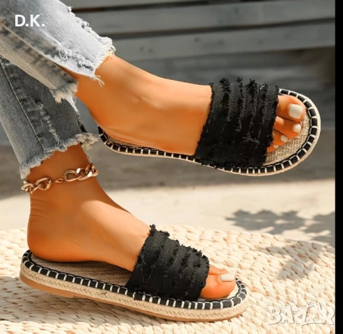 Нови дамски чехли. Размер 36-23см стелка. , снимка 2 - Чехли - 54350303