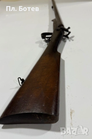 Стара двуцевна пушка, снимка 7 - Антикварни и старинни предмети - 54017604