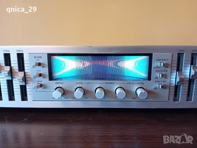 Sansui RG-7 Graphic Equalizer, снимка 2 - Еквалайзери - 54651502