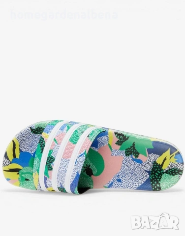 Дамски джапанки многоцветни, slip-on, контурирана стелка, размери 38 и 40.5, плаж басейн, снимка 5 - Джапанки - 54547090