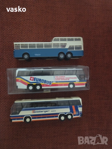 Brekina+Rietze 1:87 ,автобуси