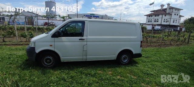 Продавам бус товарен VW Transporter 5. 1,9 дизел 