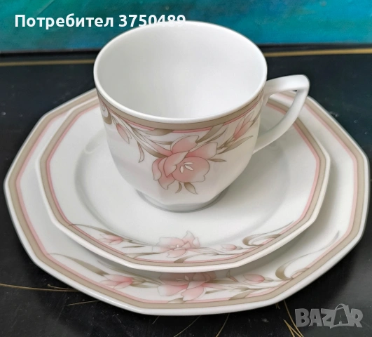 Порцеланови чаши и чинии , снимка 6 - Сервизи - 54818402
