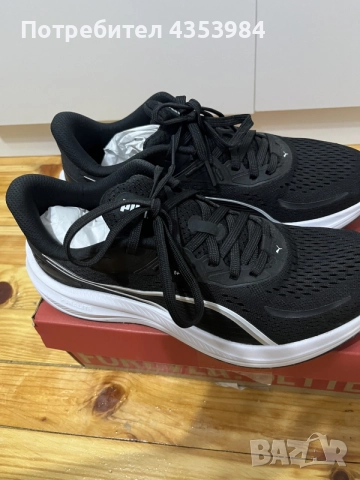 Продавам Puma Skyrocket Lite 2,носени 1 път,Размера е 40.5 няма такъв номер тук ,за да го опиша., снимка 5 - Маратонки - 55696394