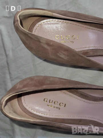 GUCCI оригинални 39 телесен цвят, снимка 8 - Дамски обувки на ток - 54486210