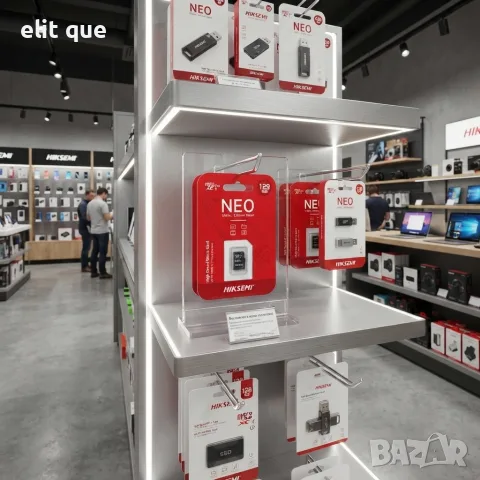 HIKSEMI NEO 128GB – Карта памет за IP камери, видеонаблюдение, Smart Home, фотоапарати и екшън камер