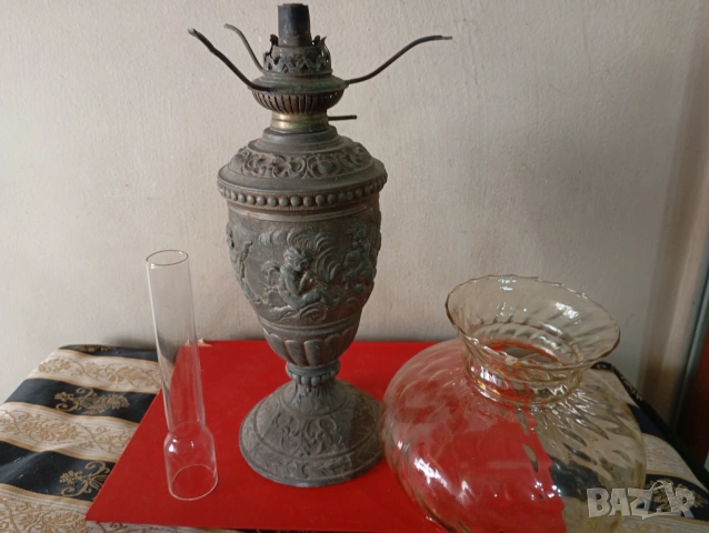 стара газова /газена/ лампа, снимка 5 - Други ценни предмети - 54147348