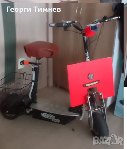 Електрически скутер, снимка 2 - Велосипеди - 53862417